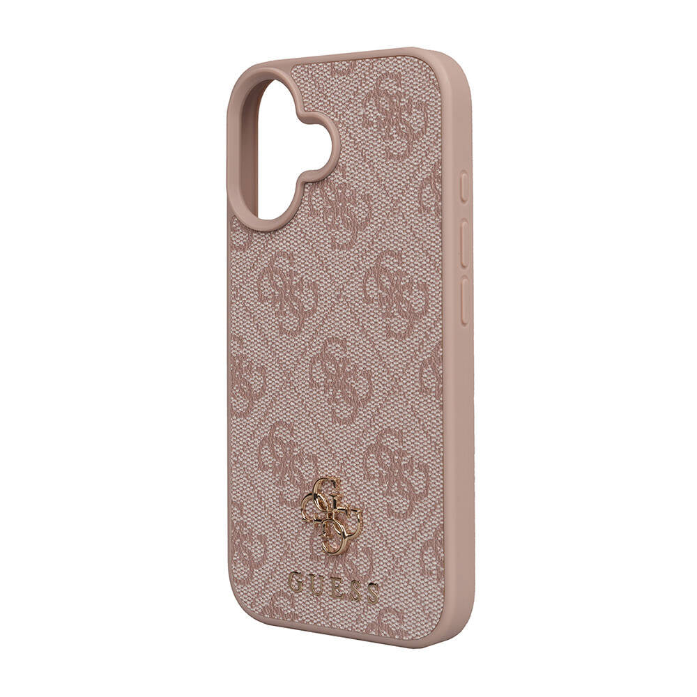 Guess iPhone 16 Orjinal Lisanslı M-safe Şarj Özellikli Small 4G Classic Kılıf Guess iPhone 16 Orjinal Lisanslı M-safe Şarj Özellikli Small 4G Classic Kılıf